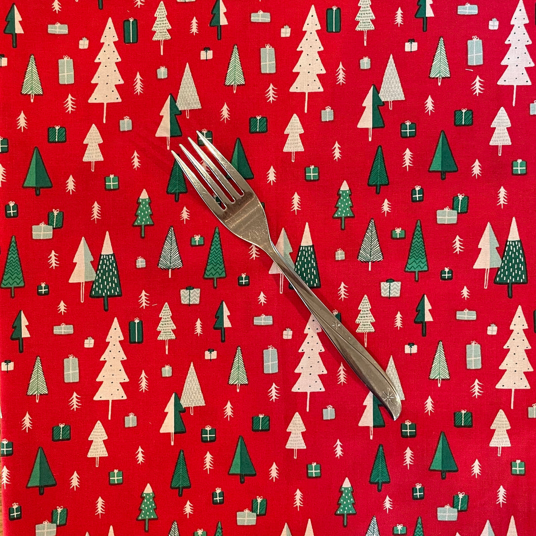 Holiday Print Reusable  Bowl Covers